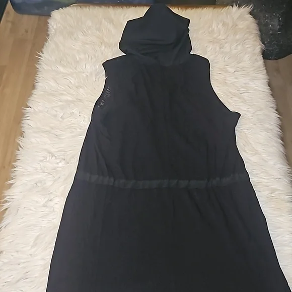 Fabletics Alana Mixed-Media Mini Dress – Size Large - Picture 8 of 8